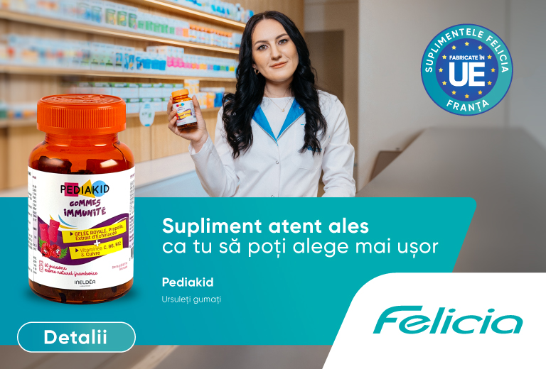 PEDIAKID Immunité disponibil la Farmacia Felicia