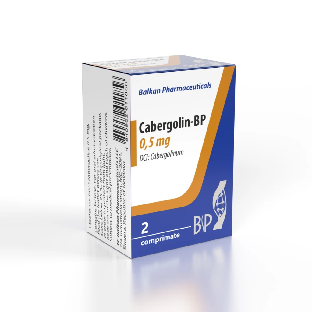 Cabergolin-BP 0,5mg comp. N2