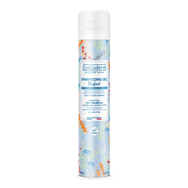 Evoluderm șampon Uscat Spray. 400ml Evoluderm șampon Uscat Spray. 400ml
