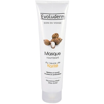 Evoluderm Mască nutritivă pentru fată cu unt de karite, 150ml 