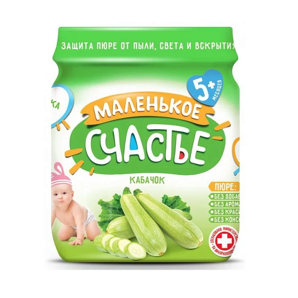 Malenikoe Sciastie Piure dovlecel 90g