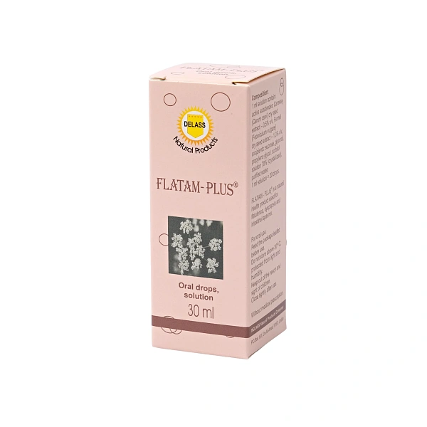 Flatam-Plus 0,5%+1%/ml 30ml pic. orale, sol. N1 (TVA=20%)