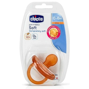 Chicco Suzeta ortodontica latex, 0+, 1buc (71984/7300031)