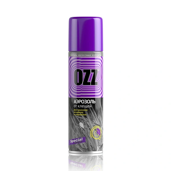 OZZ Special Aerosol contra căpușelor pentru haine și echipament 150ml