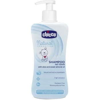 Chicco Natural Sensation șampon pentru copii fără lacrimi, 0+, 300 ml (74631)