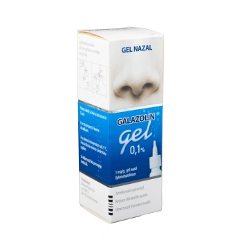 Galazolin 0,1% 1mg/g 10g gel naz.  Galazolin 0,1% 1mg/g 10g gel naz.