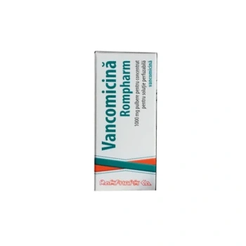 Vancomicina (Rompharm)1000mg pulb.sol.inj. N1
