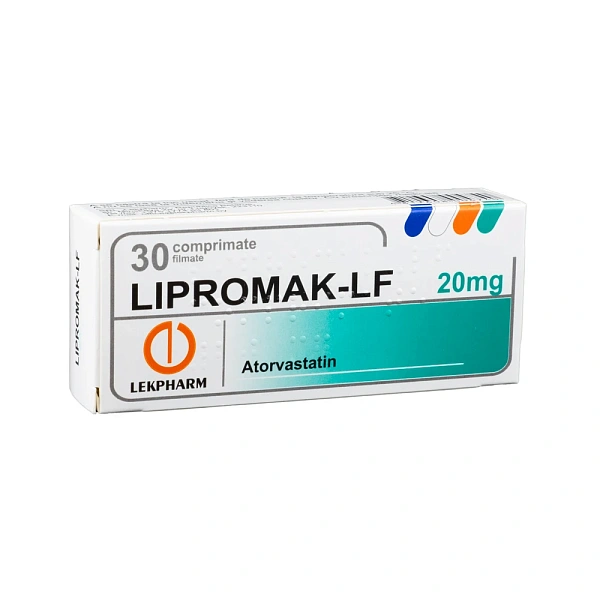 Lipromak-LF 20mg comp. film. N10x3 Lipromak-LF 20mg comp. film. N10x3