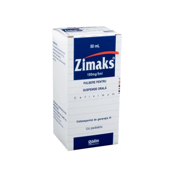 Zimaks 100mg/5ml 50ml pulb.susp.orala N1