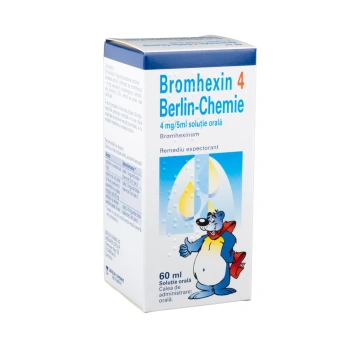 Bromhexin 4mg/5ml 60ml sol.orala 