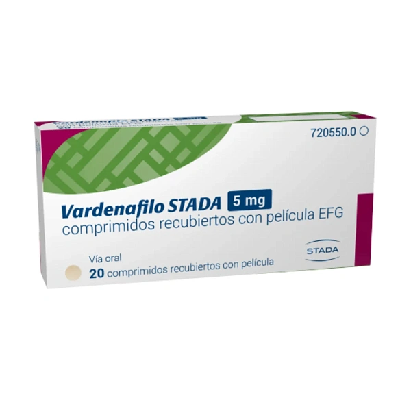 Vardenafilo STADA 5mg comp.film. N4x5