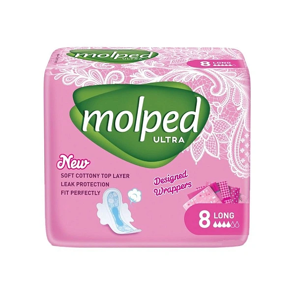 Absorbante Molped Ultra Long Wings N8