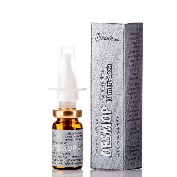 Desmop 10mcg/doza spray naz. 7ml (50 doze) Desmop 10mcg/doza spray naz. 7ml (50 doze)