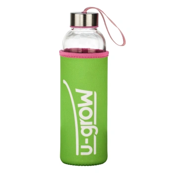 U-Grow Sticla 520ml Husa Termoizolanta UBTL-520GRN Verde/Roz