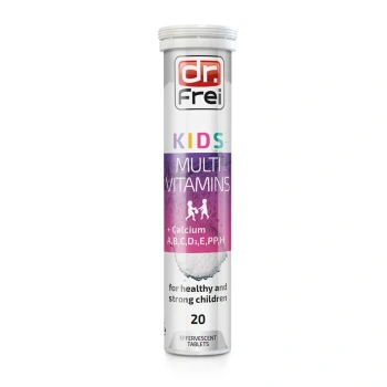 Dr.Frei Kids Multivitamins+Calcium eferv. N20