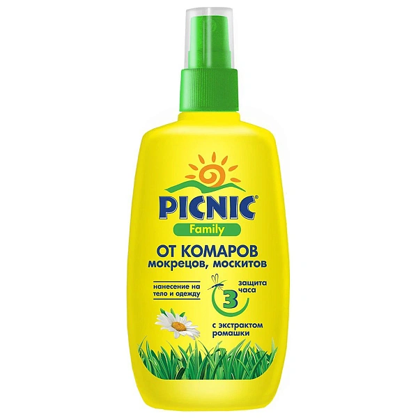 Picnic Family Spray repelent 3h 120ml