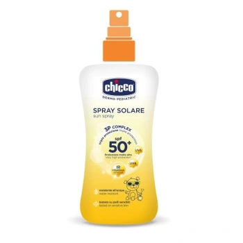 Chicco protecție solară Sun-spray SPF50+, 12+, 150 ml (36420/91590)