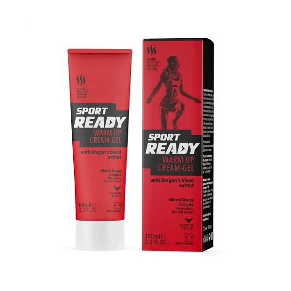Sport Ready Cremă-gel încălzitoare pentru corp 100ml