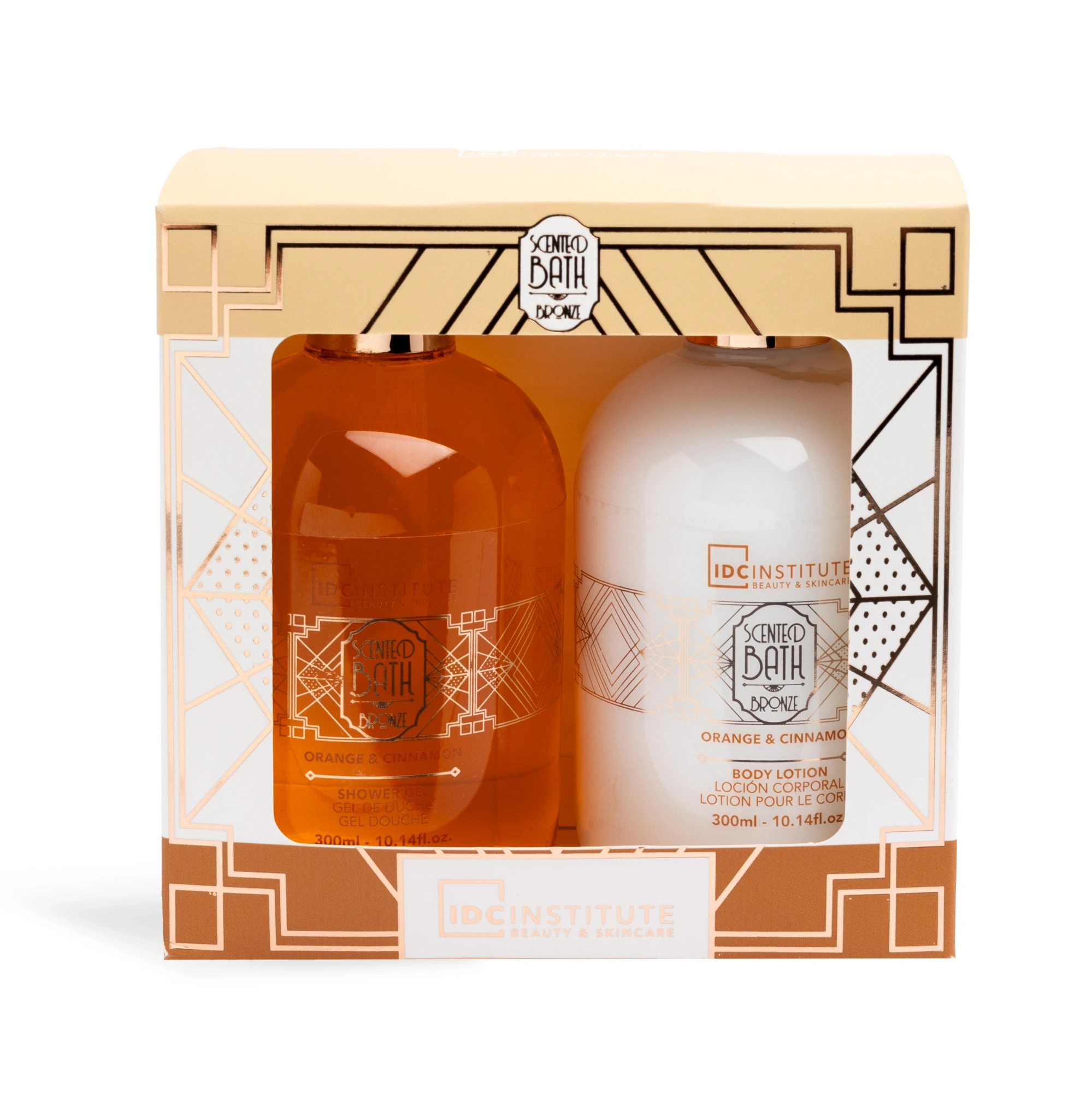 IDC Institute Set Scented Bath Bronze 2 piese