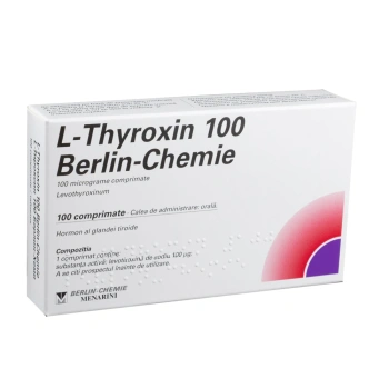 L thyroxin 100mcg comp. N25x4 L thyroxin 100mcg comp. N25x4