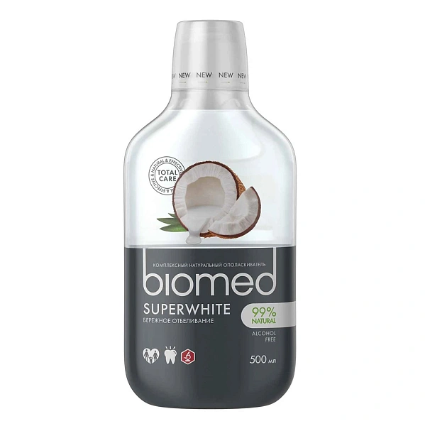 Biomed Apă de gură SuperWhite 500ml