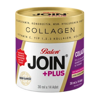 Balen Join+Plus flacon 30ml N14 (Tip1,2,3 Collagen,Glucozamina,Hondroitin,MSM,Acid Hyal.,Vit.C)