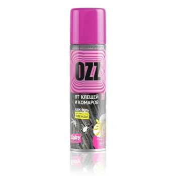 OZZ Baby Aerosol contra țânțari și căpușe pentru haine de la 3 ani 120ml