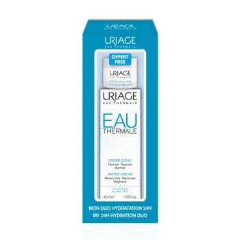 Uriage Set Hidratant (Cremă cu textură lejeră 40ml + Mască de noapte)