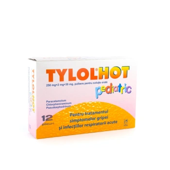 Tylol Hot p/u copii gran.eff. N12 