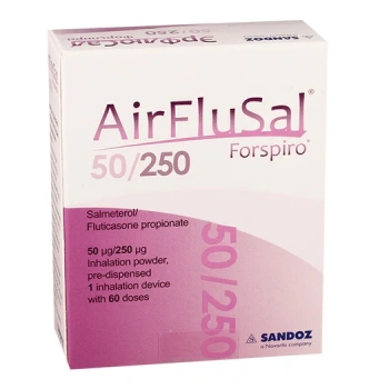 AirFluSal Forspiro 50mcg/250mcg/doza pulb.de inhalat (60 doze) N1 AirFluSal Forspiro 50mcg/250mcg/doza pulb.de inhalat (60 doze) N1