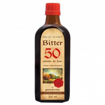 Dacia Plant Bitter 50 plante cu ganoderma 200ml