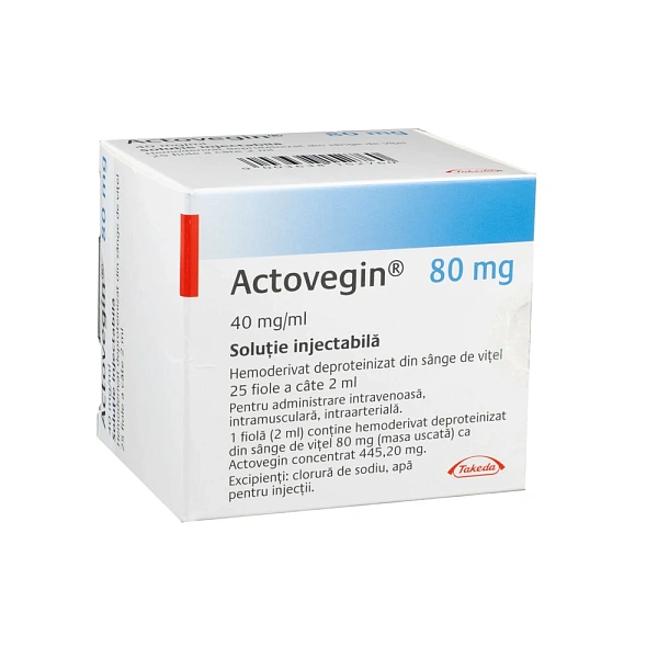 Actovegin 80mg sol.inj.40mg/ml 2ml N25