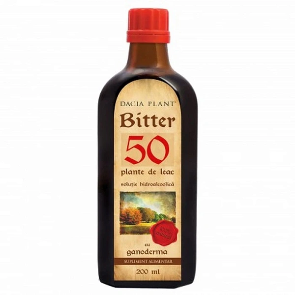 Dacia Plant Bitter 50 plante cu ganoderma 200ml