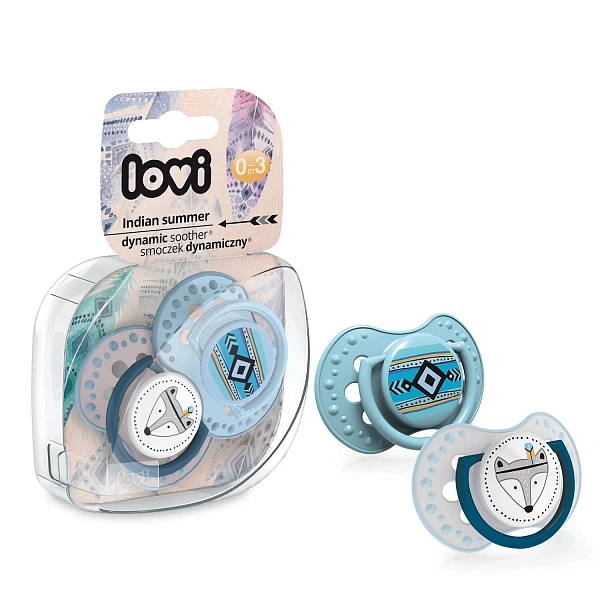 Canpol Baby  22/855 LOVI Suzeta 0-3luni N2 Indian summer B