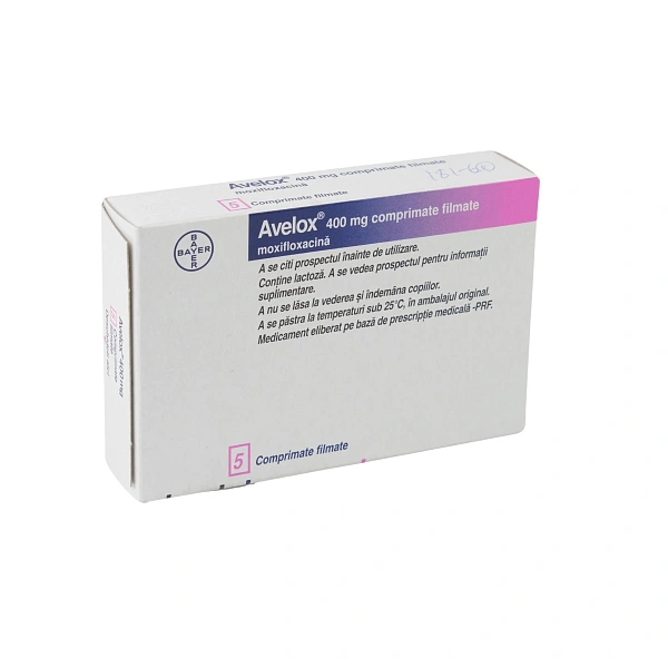 Avelox 400mg comp. N5 Avelox 400mg comp. N5