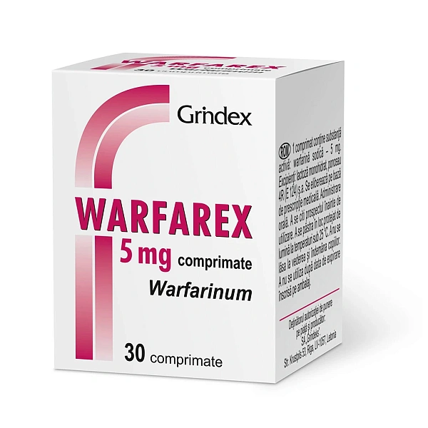 Warfarex 5mg comp. N30