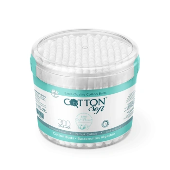 Cotton Soft Bețișoare igienice 300buc