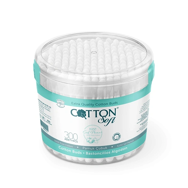 Cotton Soft Bețișoare igienice 300buc