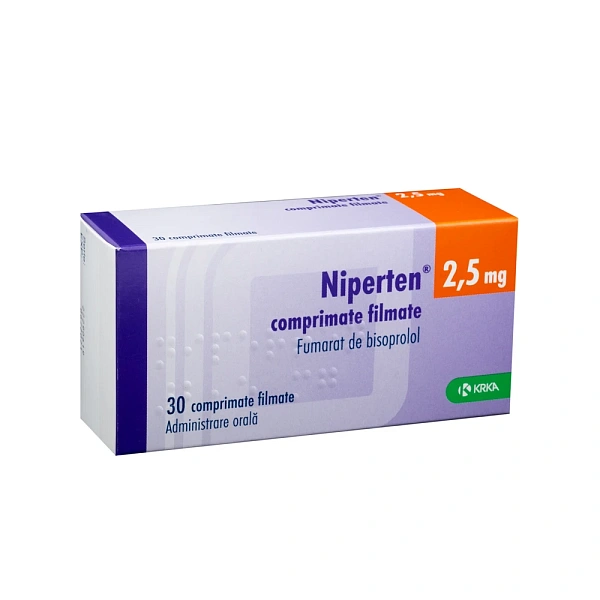 Niperten 2.5mg comp. film. N10x3 Niperten 2.5mg comp. film. N10x3