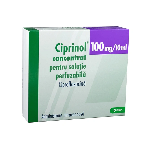 Ciprinol conc./sol.perf. 100mg/10ml N5x10
