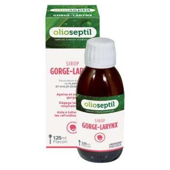 INELDEA OLIOSEPTIL Sirop Gorge-Larynx (pentru gât–laringe) 125ml