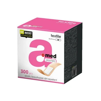 Set emplastru 1,9x7,6cm Amed Textile N300