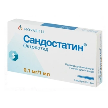 Sandostatin 0.1mg/ml sol.inj. N5