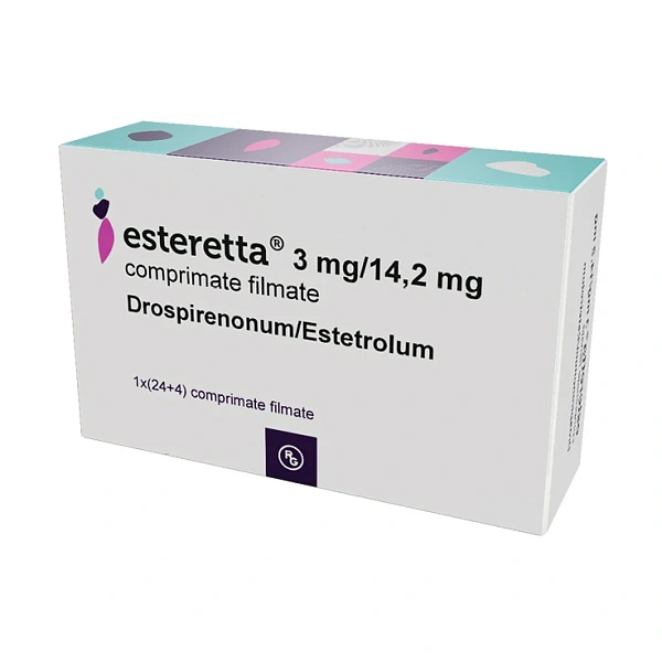 Esteretta 3mg/14,2mg comp.film. N28