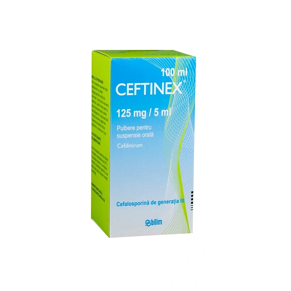 Ceftinex pulb./susp. orala 125mg/5ml 100ml N1 Ceftinex pulb./susp. orala 125mg/5ml 100ml N1