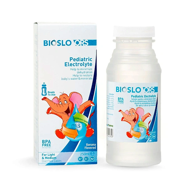 Bioslo ORS solutie pentru rehidratare 250ml N1 Bioslo ORS solutie pentru rehidratare 250ml N1