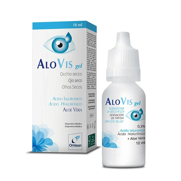 AloVis gel pentru Ochi uscați 10 ml