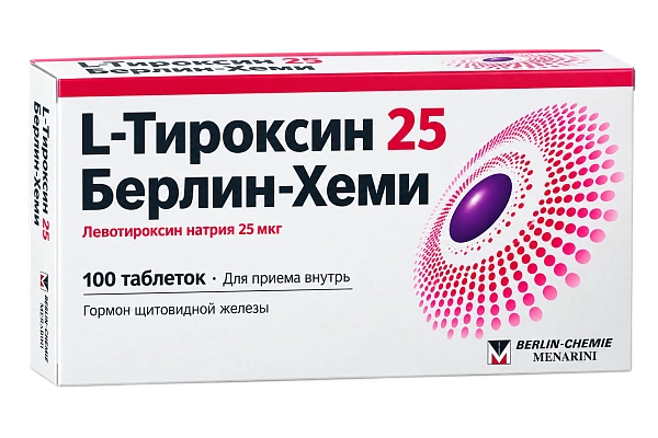 L-Thyroxin 25mcg comp. N25x4 (Berlin Chemie) C