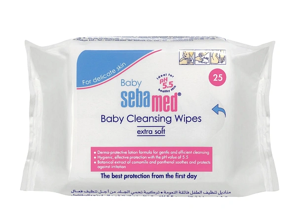 Sebamed Baby Servețele umede pentru copii 25buc