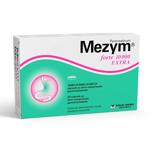 Mezym Forte EXTRA 10000UI caps.N10x2